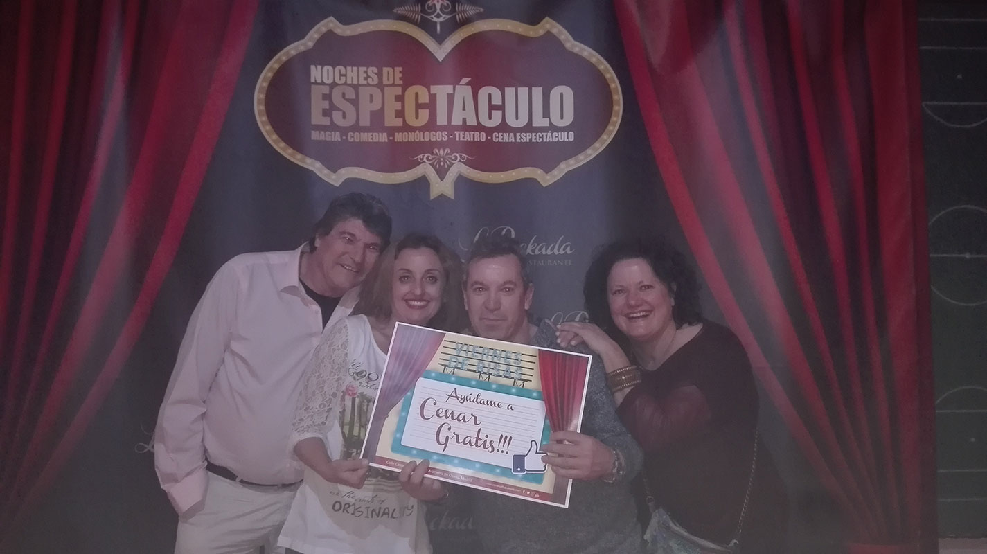 Carmen, Marta, Miguel y Augusto te piden ayuda para Cenar por la Patilla gracias al #ViernesDeRisas