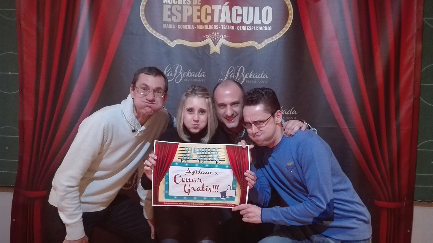 Marta, Ovidio, Cesar y Luisja te piden ayuda para Cenar por la Patilla gracias al #ViernesDeRisas