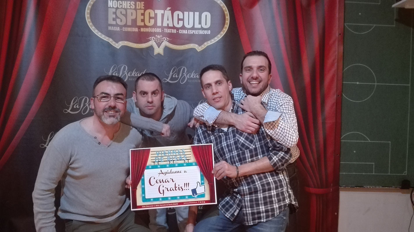 Edu, Mario, David y Pipe te piden ayuda para Cenar por la Patilla gracias al #ViernesDeRisas
