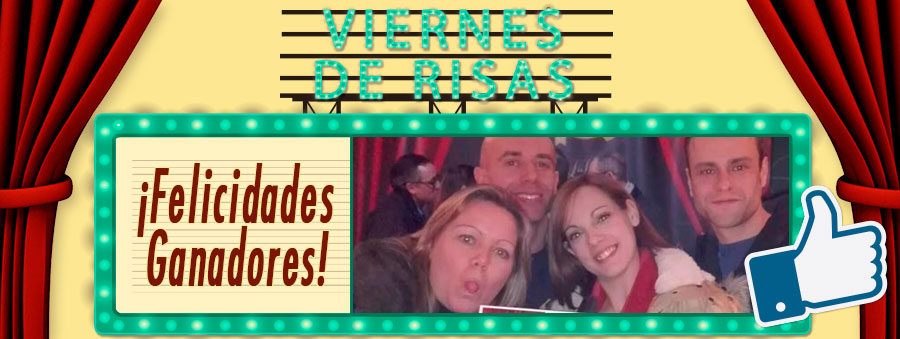Ruth, María, Juan y Juan Carlos van a Cenar por la Patilla gracias al #ViernesDeRisas