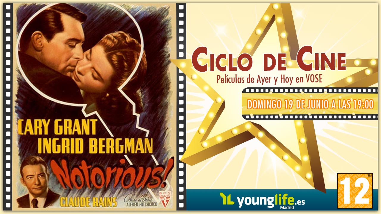 Este domingo podrás disfrutar del mejor Cine VOSE de la mano de Young Life Madrid ¡Únete a nosotros!