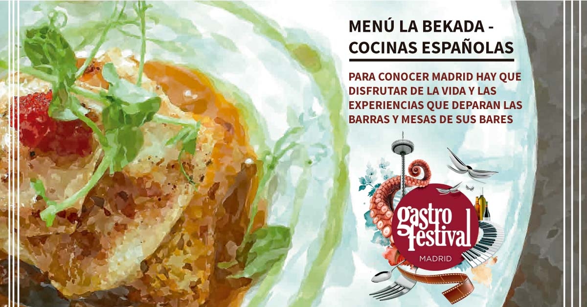 Menú Gastrofestival 2018 en La Bekada